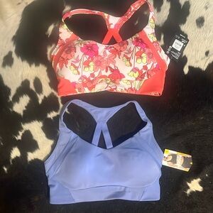 Pair of Avia Racerback Sports Bras L (12-14) NWT